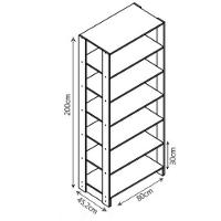 Closet Multi Yes Com Cabideiro Porta E 12 Prateleiras Nova Mobile Branco