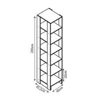 Smart Closet Yes Com 12 Prateleiras Nova Mobile Montana - 2