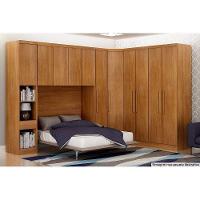 Closet de Quarto  Canto Obliquo Rizon c/ 1 Porta Branco - Novo Horizonte - 2