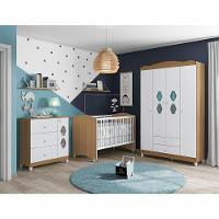 Roupeiro Com 4 Portas Gravata New York Branco Almendra