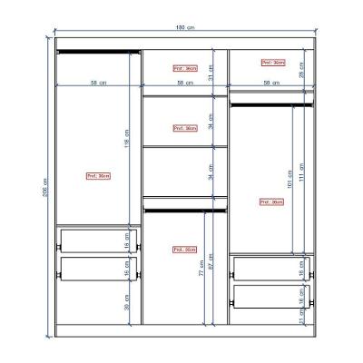 Guarda Roupa Solteiro Infantil Marvin 3 Portas de Correr 4 Gavetas Branco MDP