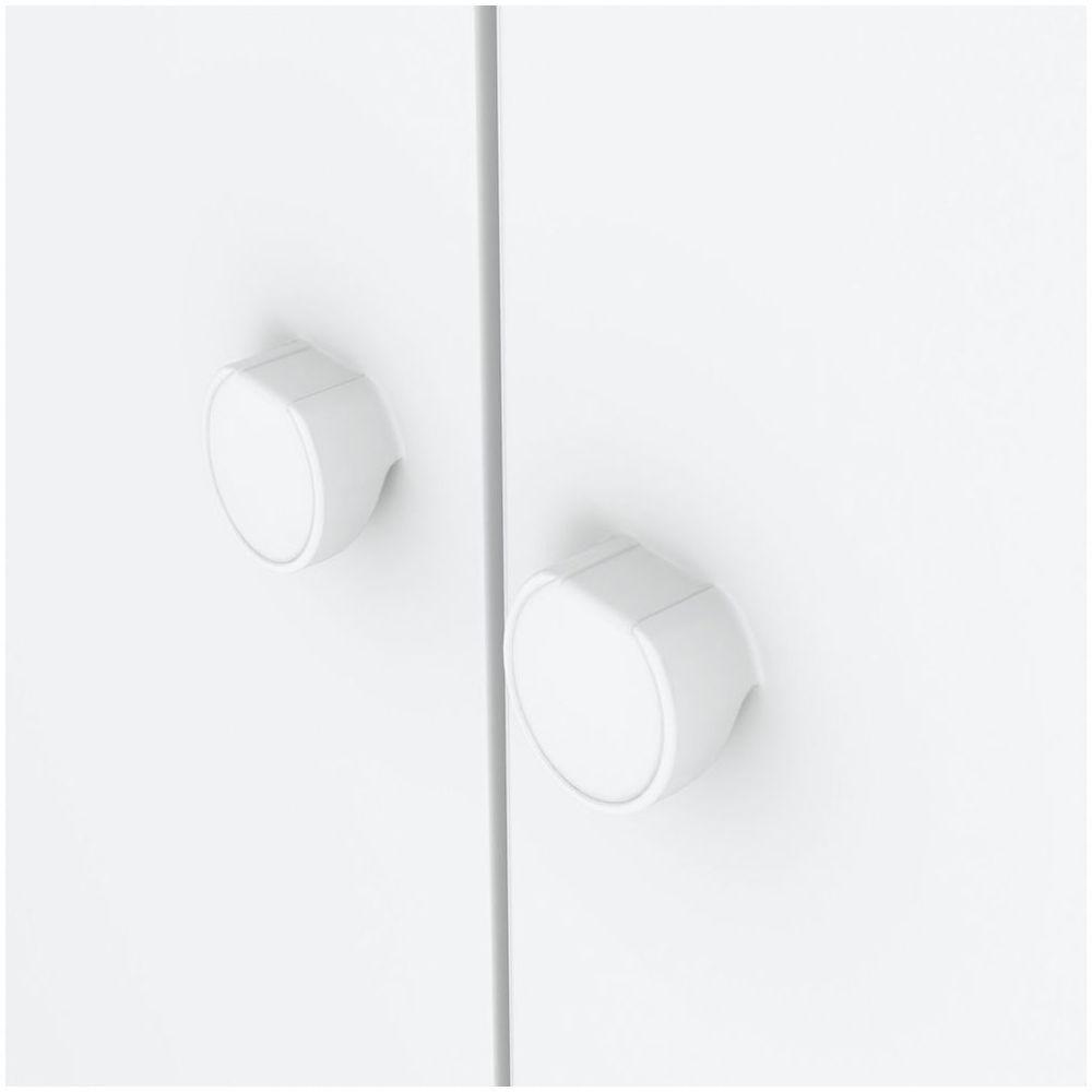 Guarda Roupa Infantil 03 Portas 02 Gavetas Henn Rústico Com Branco - 3