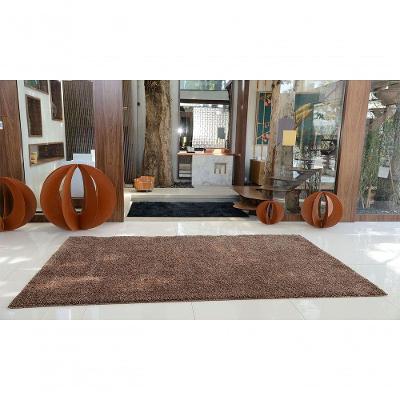 Tapete Sala Esc 2,00 X 3,00m Macio Antider Liso Capuccino