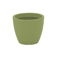 Vaso Com Prato Tramontina Asteca 38 Cm Em Polietileno Concreto Tramontina - 1