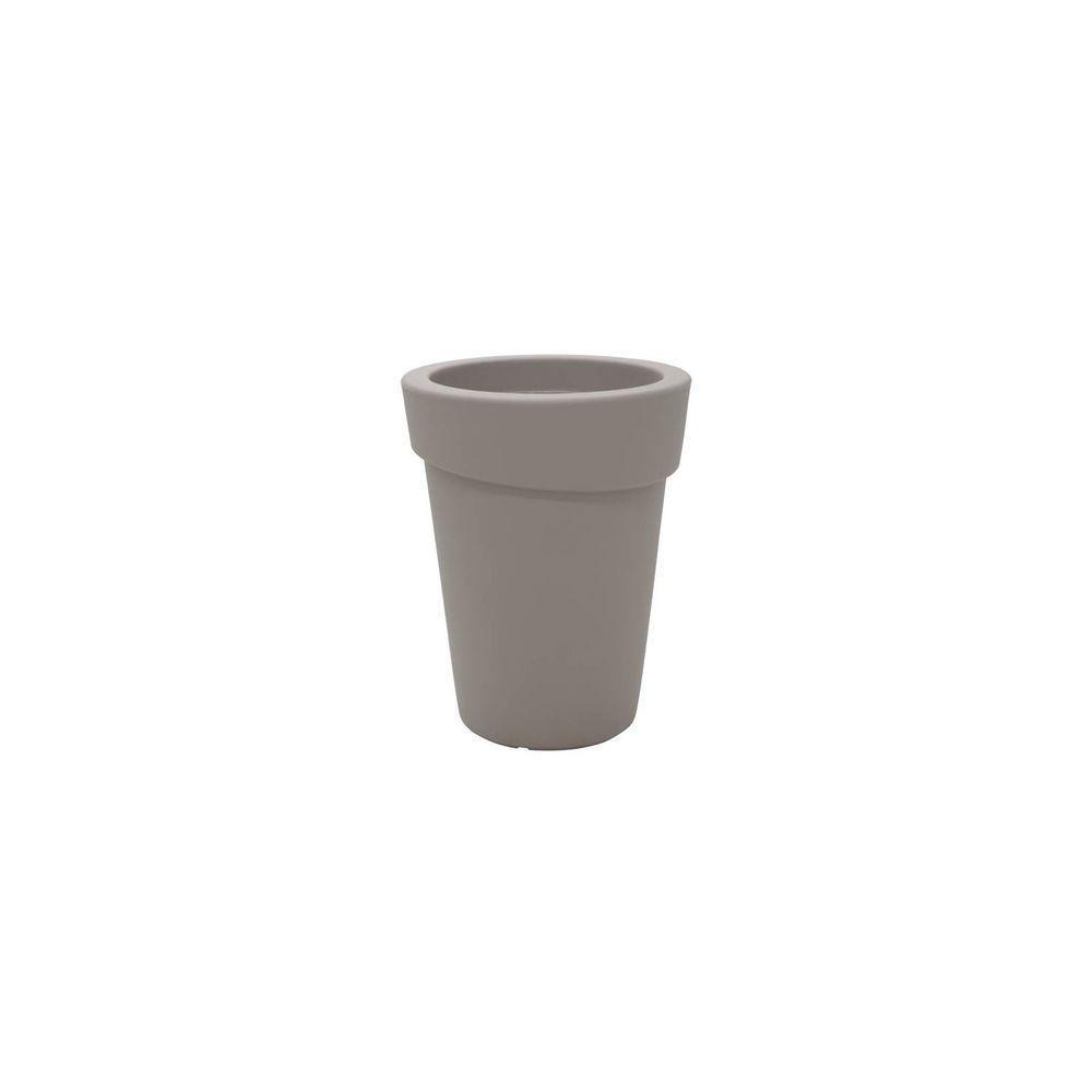 Vaso Tramontina Gipsy Em Polietileno Concreto 70cm Altura / 55cm Diâmetro Superior Tramontina - 1