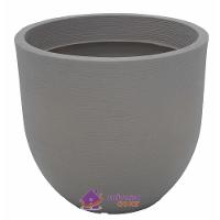 Vaso Laos Tramontina Basic Em Polietileno Concreto 45 Cm Tramontina - 1