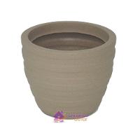 Vaso Inca Tramontina Basic Em Polietileno Areia 24 Cm Tramontina - 1