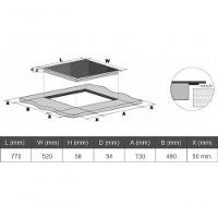 Cooktop Mueller 4 Bocas De Indução Com Turbo Total 220v - 5