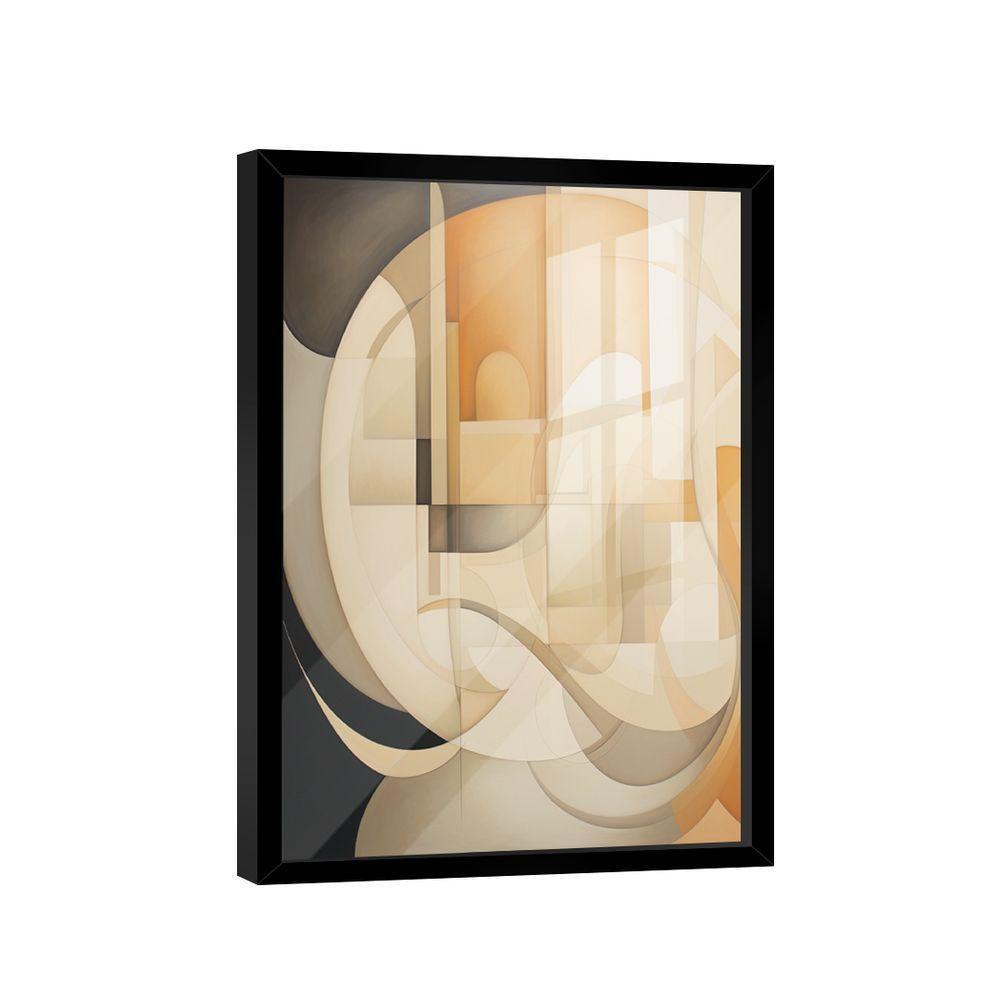 Quadro Abstract Forms Light -- Br Artes - 1