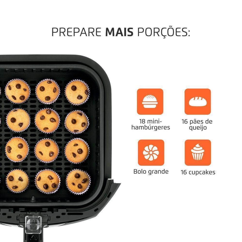 Fritadeira Sem óleo Air Fryer 6 Litros Afn-60-bi Mondial Air Fryer Afn-60-bi 220v/60hz - 3