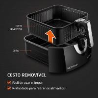 Fritadeira Sem óleo Air Fryer 6 Litros Afn-60-bi 127v - 2