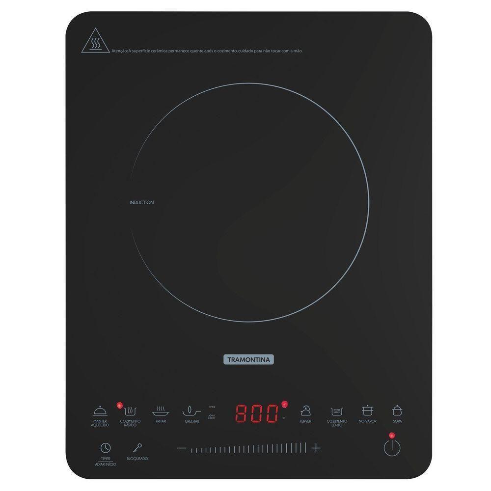 Cooktop Portátil Indução Touch 1 Área De Aquecimento 220V - 2