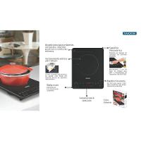 Cooktop Portátil Indução Touch 1 Área De Aquecimento 220V - 3