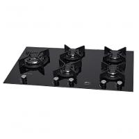 Fogão Cooktop Fischer 5q Tc Infinity Duo Blaze Gás Mesa Vidro 31800 Bivolt - 6