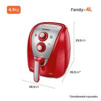 Fritadeira Sem óleo Air Fryer 4l Mondial Afn-40-ri Air Fryer Afn-40-ri 127v/60hz