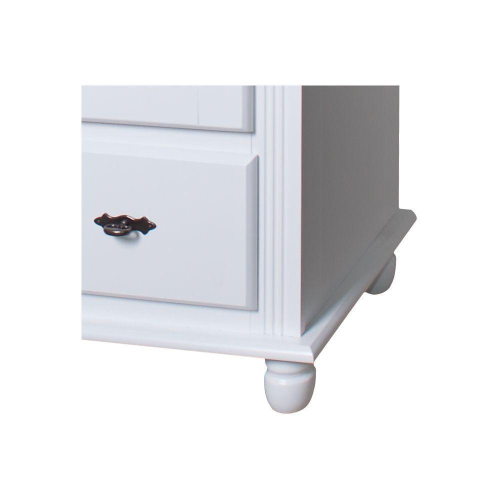 Cristaleira Baixa Lateral 2 Portas De Vidro 1 Gaveta - M550312 Garapa - Verniz - 2