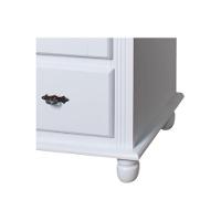 Cristaleira Baixa Lateral 2 Portas De Vidro 1 Gaveta - M550312 Garapa - Verniz - 2