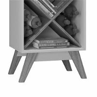 Cristaleira Graça 1 Porta E Adega Jcm Movelaria Cinamomo Off White