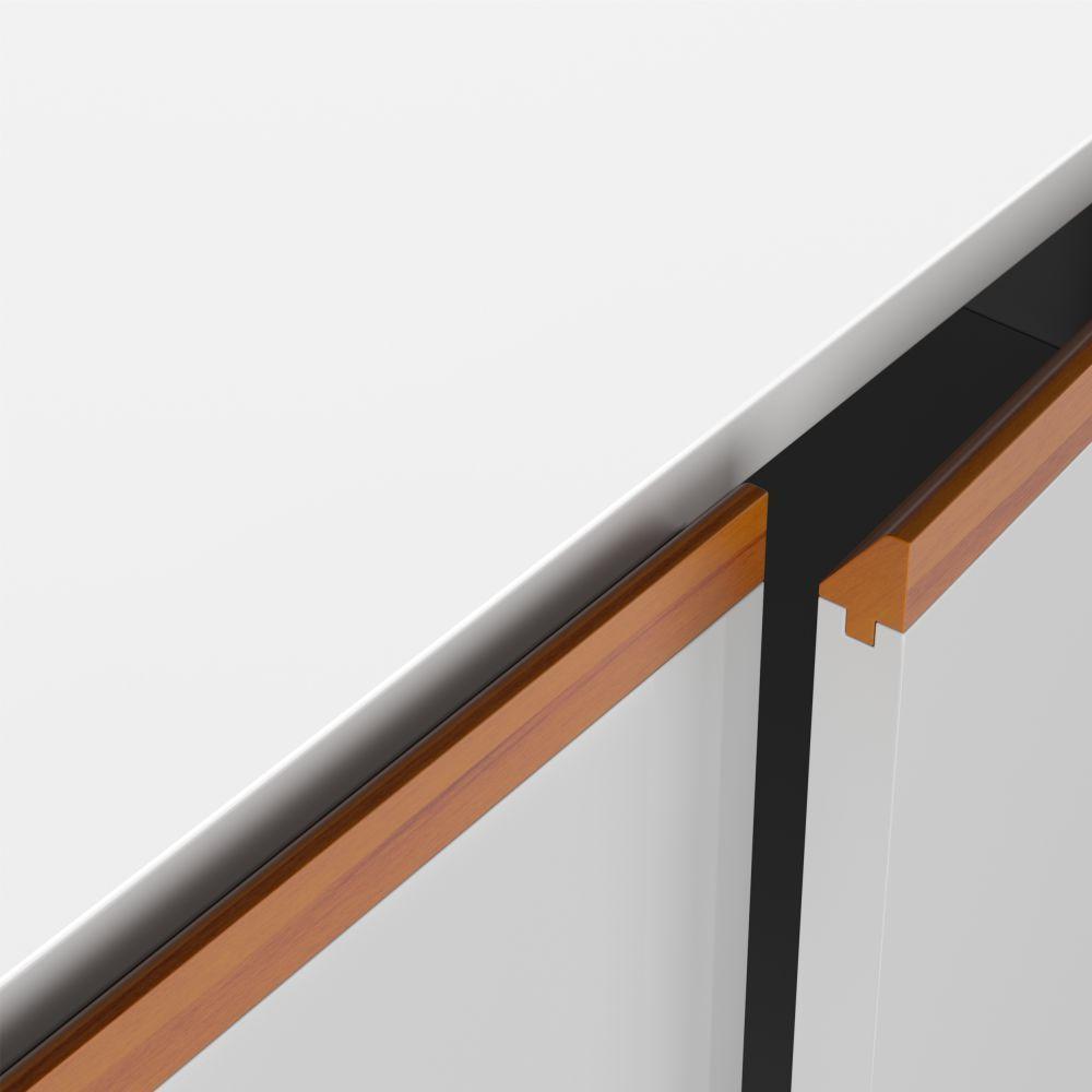 Buffet Valencia Com 3 Portas Branco - 4