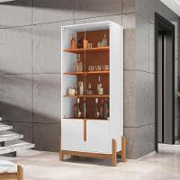 Cristaleira 4 Portas Para Sala De Estar 50519 Branco Cedro Dcasa Branco Cedro - 3