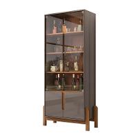 Cristaleira Retrô Paris Pérola Cedro 2 Portas - 2