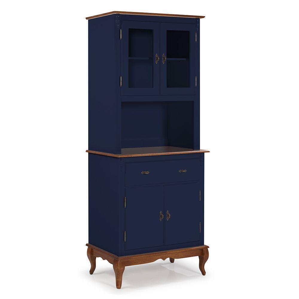 Arca Oratório 2 Portas 1 Gaveta - M560630 Garapa - Verniz - 2