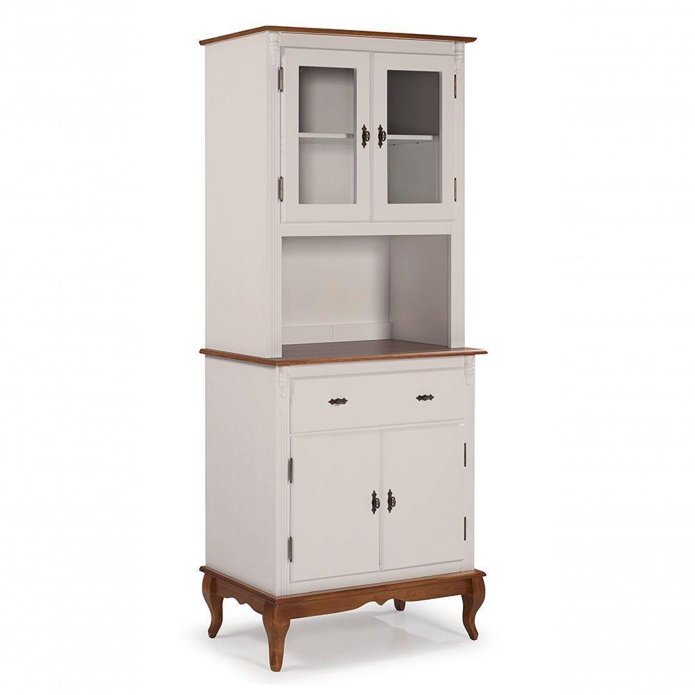 Arca Oratório 2 Portas 1 Gaveta - M560630 Garapa - Verniz - 4