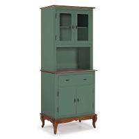 Arca Oratório 2 Portas 1 Gaveta - M560630 Garapa - Verniz - 9