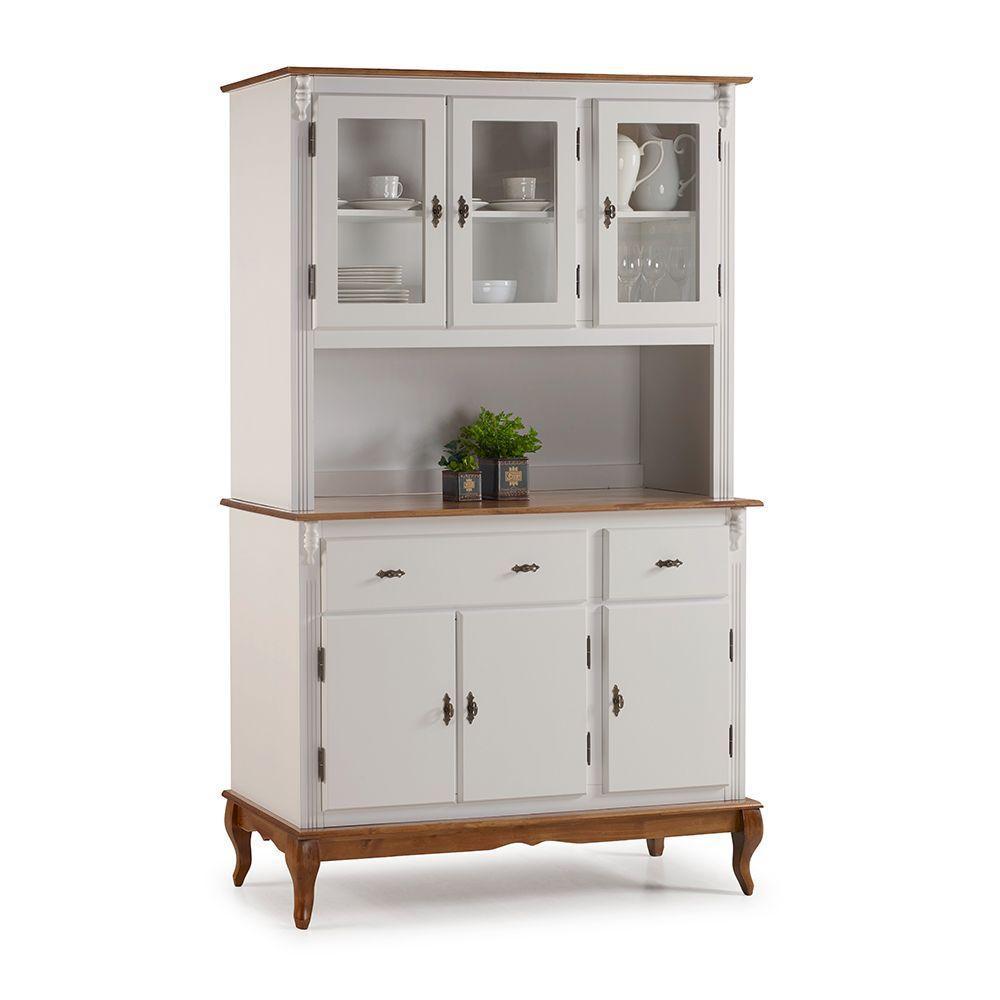 Arca Oratório 3 Portas 2 Gavetas - M560632 Garapa - Verniz - 5