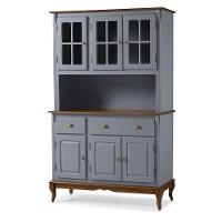 Arca Oratório 3 Portas, 2 Gavetas E 3 Portas Vidro Hannover - M560804 Garapa - Verniz - 1