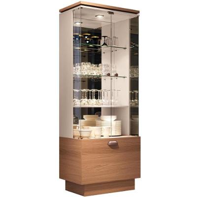 Cristaleira Nicho Adega Led B01 Nature Off White