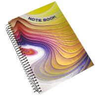 Caderno Agenda 3d Capa Dura 190 Folhas Espiral Volta Aulas - 2