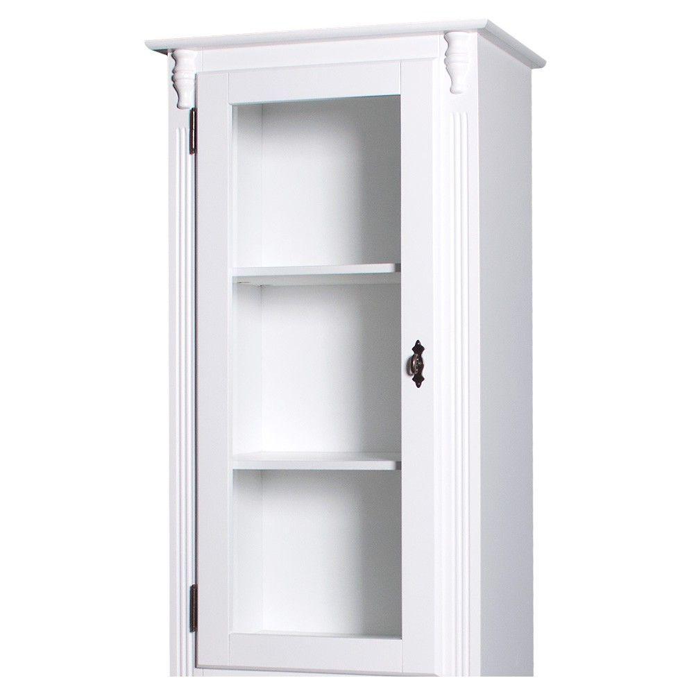 Cristaleira 1 Porta de vidro e 1 Porta De Madeira e 1 Gaveta - 3