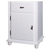 Cristaleira 1 Porta de vidro e 1 Porta De Madeira e 1 Gaveta