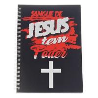 Caderno De Anotações - Coleção Religião - Capa Dura Capa/modelo Sangue De Jesus Tem Poder - 1