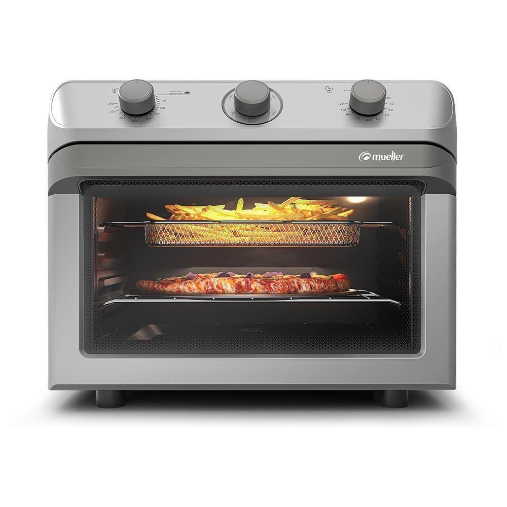 Air Forno Elétrico Mueller 35 Litros Prata Função Fryer 127V - 8