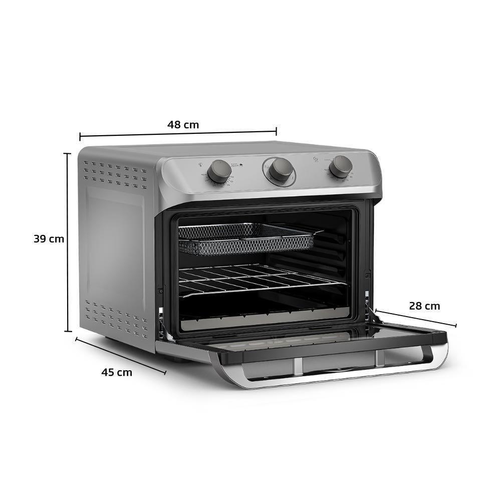 Air Forno Elétrico Mueller 35 Litros Prata Função Fryer 127V - 9