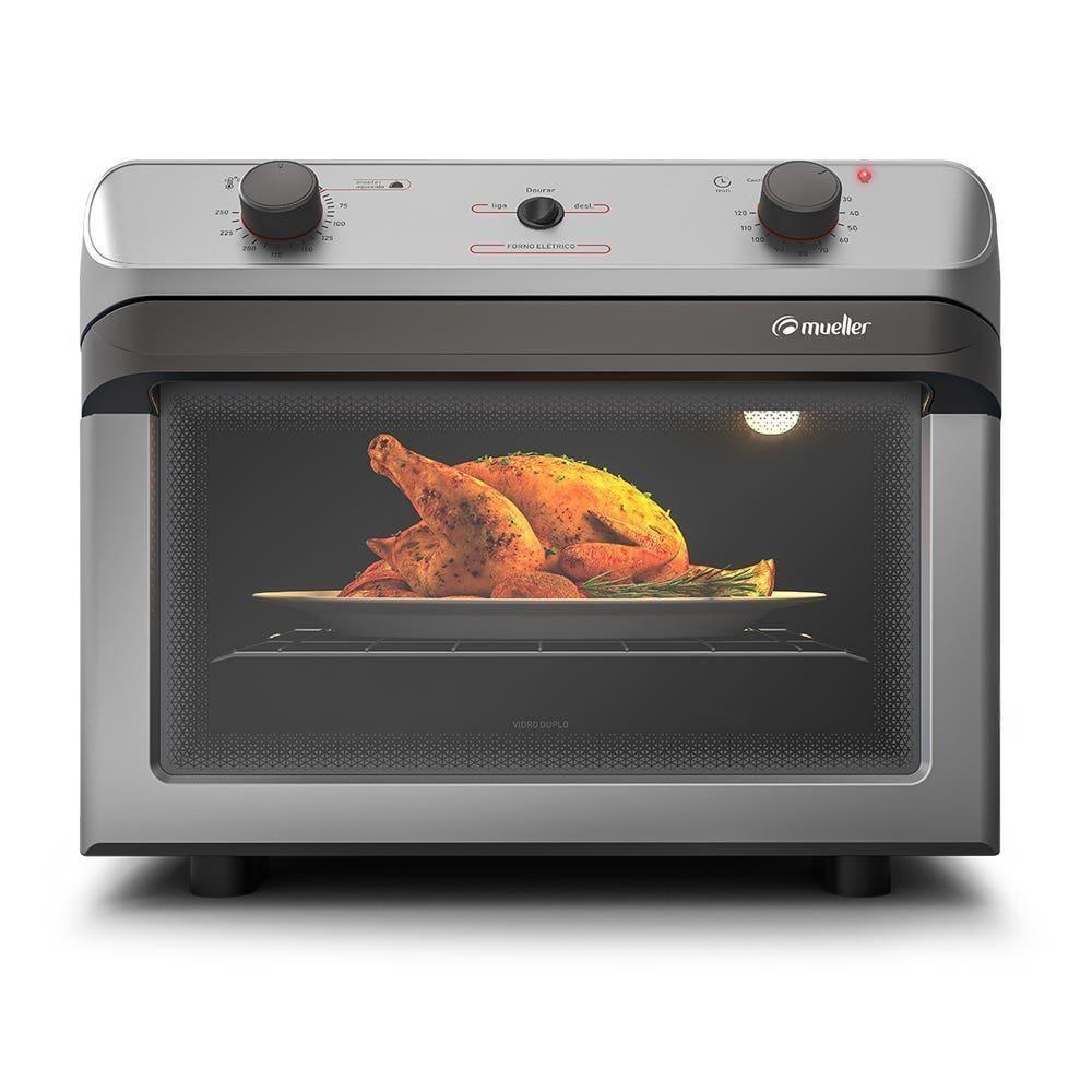 Forno Elétrico De Bancada Mueller 35Litros Prata Mfb35f 220V - 7