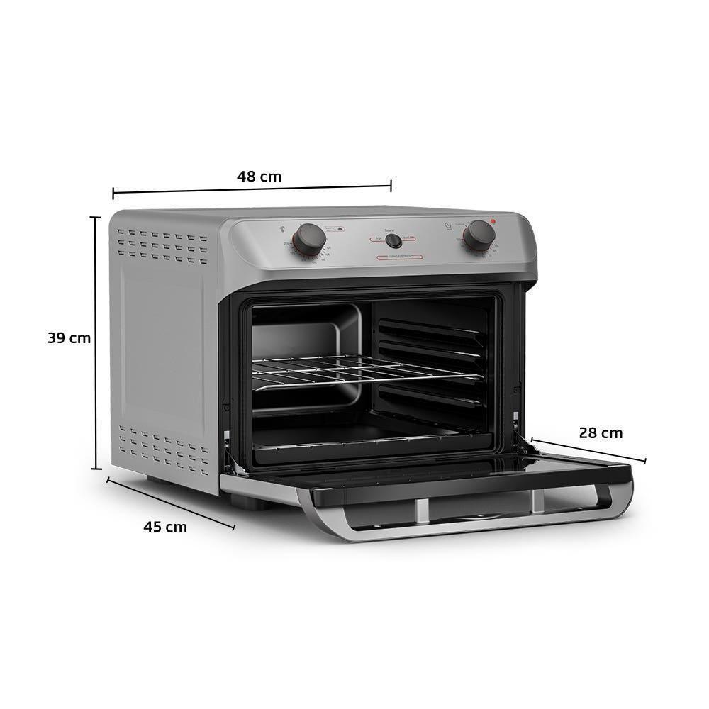 Forno Elétrico De Bancada Mueller 35Litros Prata Mfb35f 220V - 8