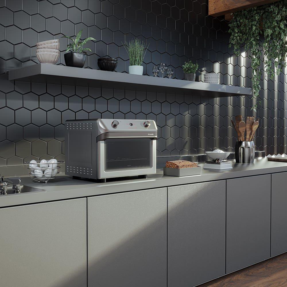 Forno Elétrico De Bancada Mueller 35Litros Prata Mfb35f 220V - 9