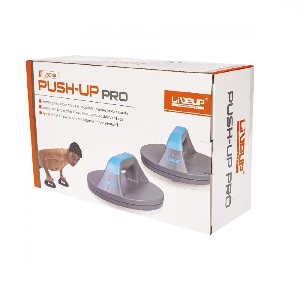 Apoio Para Flexão De Braço Giratório Liveup Sports - 2
