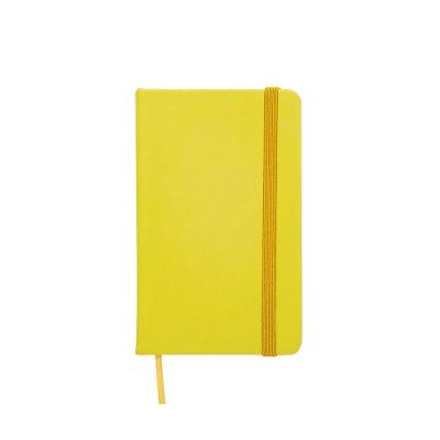 Caderneta Tipo Moleskine Anotações 13x8 S Pauta Amarelo