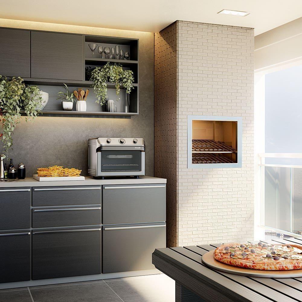 Air Forno Elétrico Mueller 35 Litros Prata Função Fryer 220V - 10