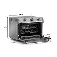 Air Forno Elétrico Mueller 35 Litros Prata Função Fryer 220V - 9