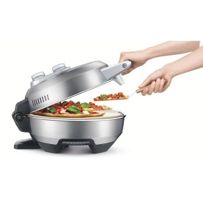 Forno Elétrico By Breville Para Pizza Em Aço Carbono Com Base Em Cerâmica 30 Cm 127 V