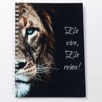 Caderno De Anotações - Coleção Religião - Capa Dura Capa/modelo Ele Vive - 1