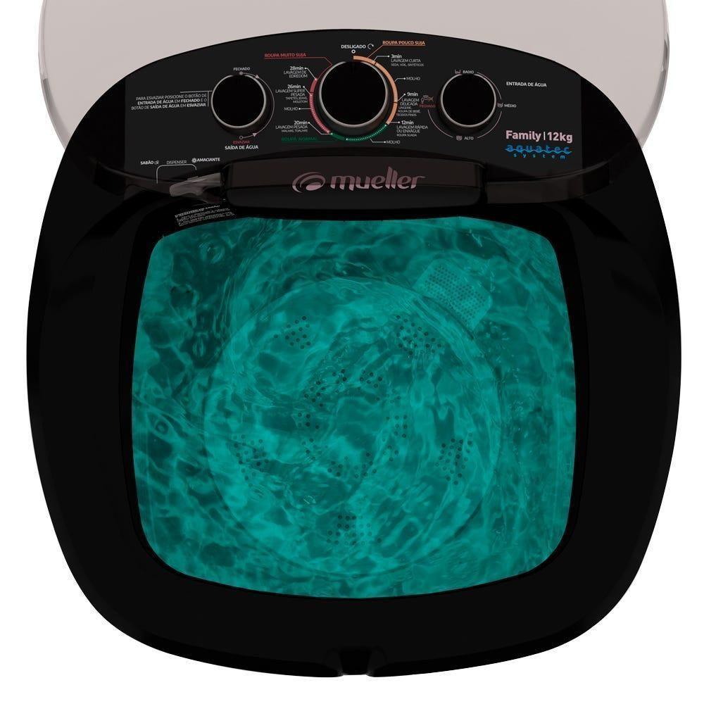 Lavadora Semiautomática Family Com Aquatec 12kg 220v - 3