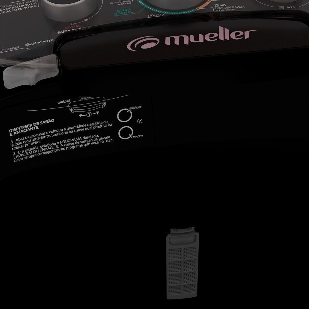 Lavadora Semiautomática Family Com Aquatec 12kg 220v - 8