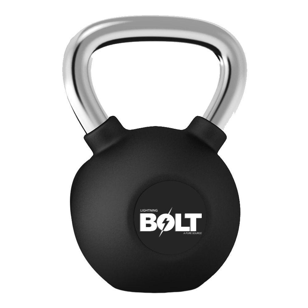 Kettlebell Rubber Lightning Bolt 10kg - 1