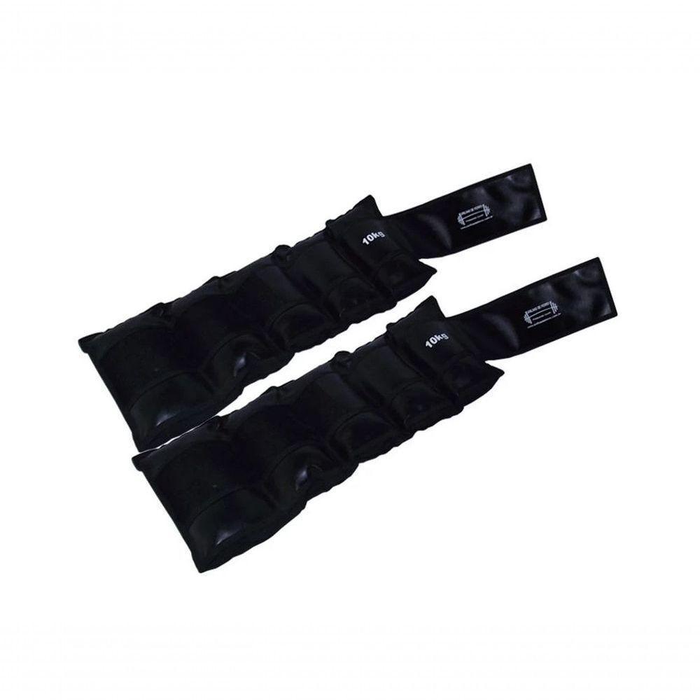 Par De Caneleiras Tornozeleira Academia Ginástica 10,0Kg. - 1